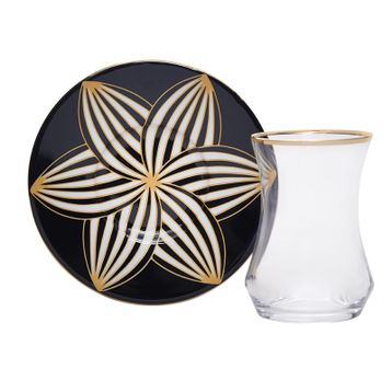 Decorium V1 M01875 12 Parça Monochrome Çay Takımı