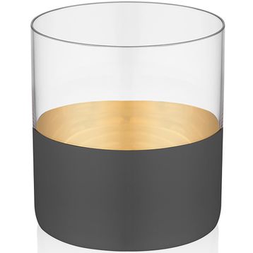 Decorium Vision Black 6 Parça Viski Bardağı