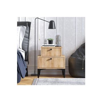 Decormet Albero Safir Meşe Komodin