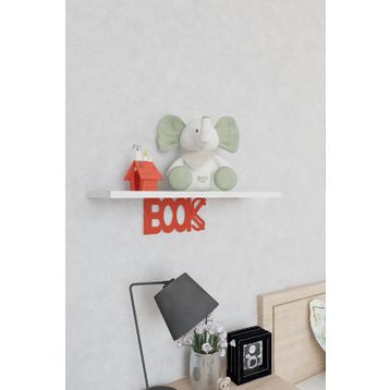 Decormet Book Beyaz Raf Seti