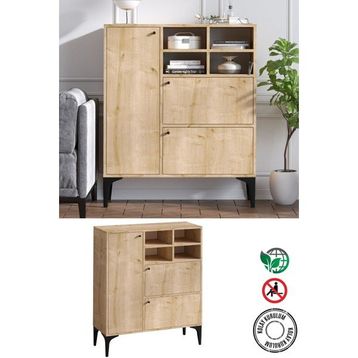 Decormet DEC-20055 Ewa Safir Meşe Konsol