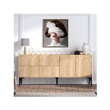 Decormet Dec-20066 Laika Safir Meşe Konsol