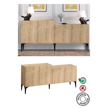 Decormet Dec-20067 Orso Safir Meşe Konsol