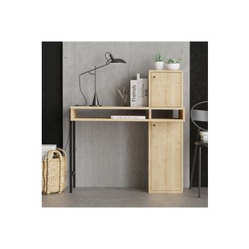 Decormet DEC0138 Dora 100x106 cm Meşe Çalışma Masası
