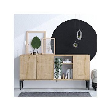 Decormet Miranda DEC0072 150x40x80 cm Meşe Konsol