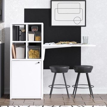 Decormet Mix White Katlanır Masa