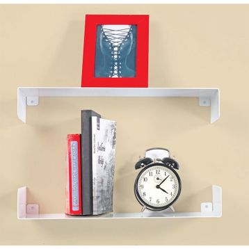 Decormet Parantez Beyaz Raf Seti
