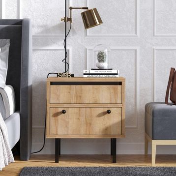 Decormet Pedro Safir Meşe Komodin