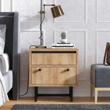 Decormet Pedro Safir Meşe Komodin