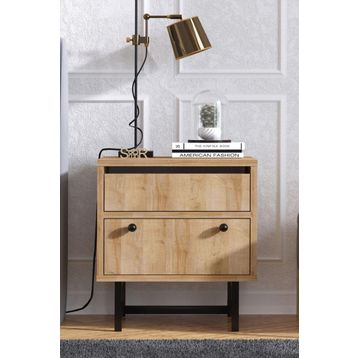 Decormet Pedro Safir Meşe Komodin