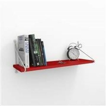 Decormet Seramoni 1 Raflı Beyaz Raf Seti