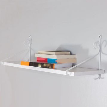 Decormet Seramoni 1 Raflı Beyaz Raf Seti