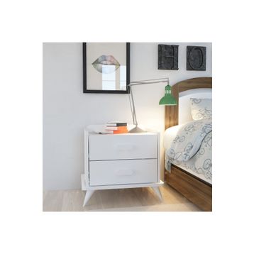 Decorotika Andaz Beyaz Komodin