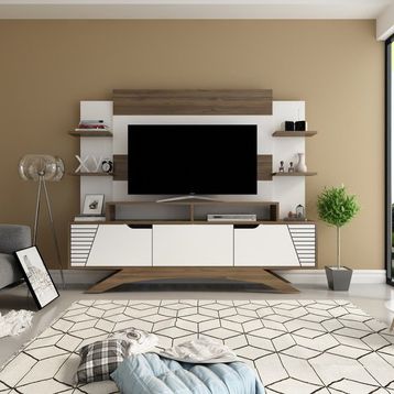 Decorotika Deparo Beyaz Tv ünitesi