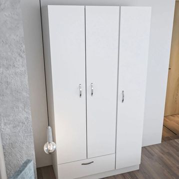 Decorotika Gabi Beyaz Gardirop