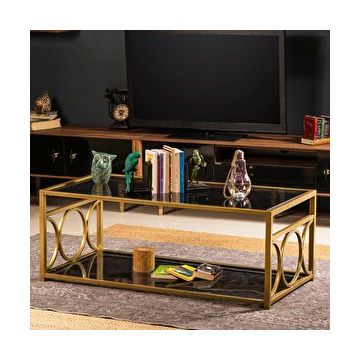 Decorotika Gold Frederika Orta Sehpa
