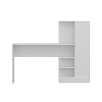 Decorotika Laura Beyaz - Beyaz Çalışma Masası