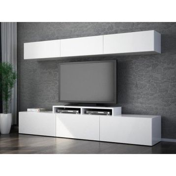 Decorotika Line Beyaz TV Ünitesi