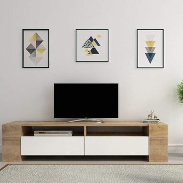 Decorotika Sosruko Ceviz Tv Ünitesi