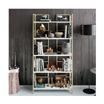 Decorotika Tinleys Gold Kitaplık