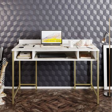 Decorotika Tümata Gold Çalışma Masası