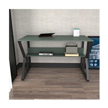 Decorotika Wake Silva Siyah Çalışma Masası
