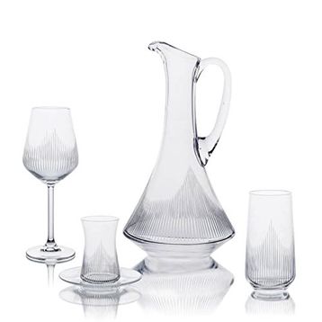 Decostyle Hisar 49 Parça 12 Kişilik Paşabahçe Cam Bardak Seti