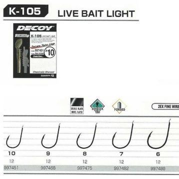 Decoy K-105 Live Bait Light Olta İğnesi