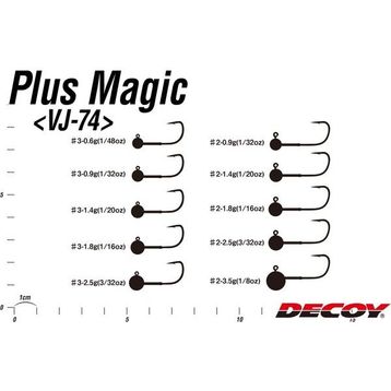 Decoy VJ-74 Plus Magic Jig Head İğne