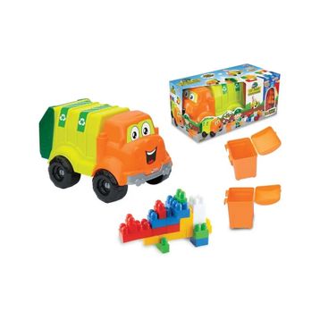 Dede 03451 30 Parça Çöp Kamyonum Bloklu