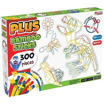 Dede 03680 300 Parça Plus Bambu Çubuklar
