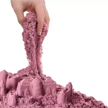Dede 03688 Aksesuarlı Pembe Kinetik 500 gr Oyun Kumu