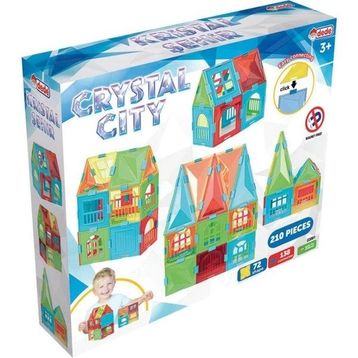 Dede 03991 Kristal Şehir 210 Parça Oyun Seti