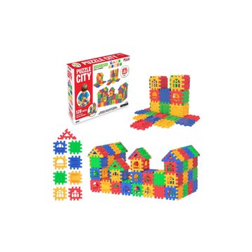 Dede 3703 Puzzle City 128 Parça Puzzle