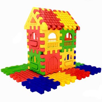 Dede 3703 Puzzle City 128 Parça Puzzle