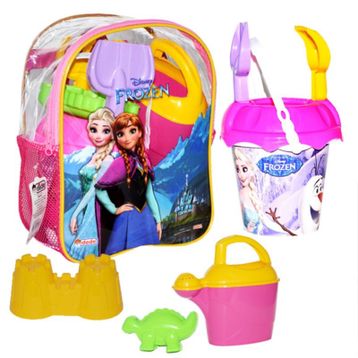 Dede Frozen Resimli Sırt Çantalı Plaj Set
