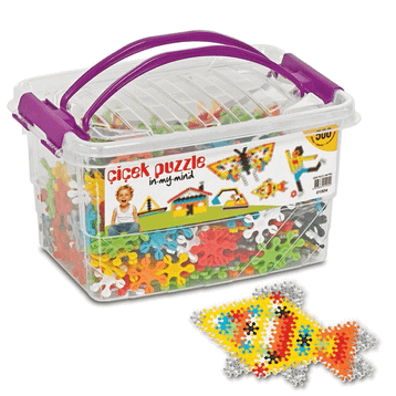 Dede Lego Oyuncak 500 Parça Çiçek Puzzle