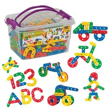 Dede Oyuncak 01903 Click Clack Puzzle Box 192 Parça Lego