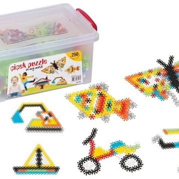 Dede Oyuncak 03144 Click Clack Küçük Kutu 96 Parça Lego