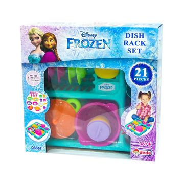Dede Oyuncak 03367 21 Parça Frozen Bulaşık Seti
