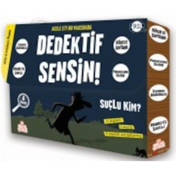 Dedektif Sensin! Hikaye Seti 4 Kitap-Nesil Çocuk Yayınları