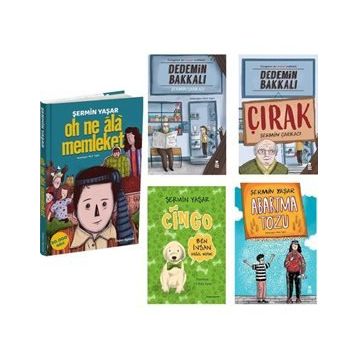 Dedemin Bakkalı + Cingo + Abartma Tozu +Oh Ne Ala Memleket Set -Şermin Yaşar