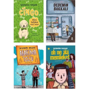 Dedemin Bakkalı + Cingo + Abartma Tozu +Oh Ne Ala Memleket Set -Şermin Yaşar