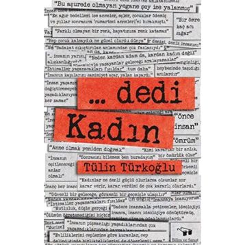 Dedi Kadın - Tülin Türkoğlu