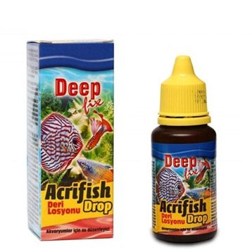 Deep 30 ml Fix Acrifish Drop Akvaryum Balığı Deri Losyonu