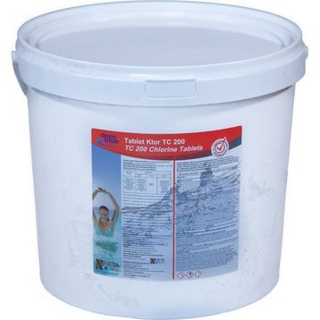 Deep Blue 25 kg 200 gr Chlor Stabilize Triklor Chlorine Tablets %90 Klor