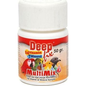 Deep Fix 50 gr Multimix Kuşlar İçin Toz Vitamin