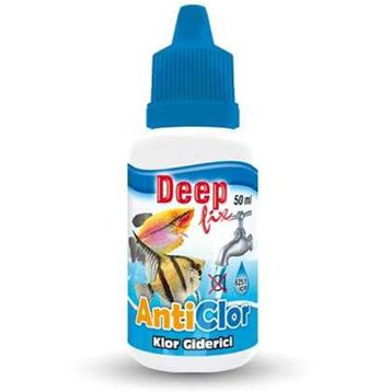 Deep Fix Anticlor 50 ml Akvaryum Klor Giderici