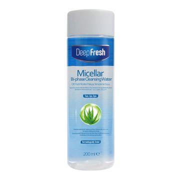 Deep Fresh 200 ml Micellar Çift Fazlı Makyaj Temizleme Suyu