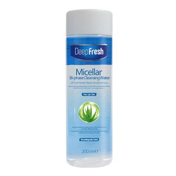 Deep Fresh 200 ml Micellar Çift Fazlı Makyaj Temizleme Suyu